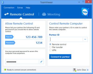 TeamViewer remote access