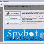 Spybot Search and Destroy