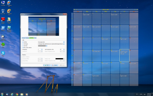 Interactive Calendar on desktop