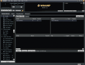 Winamp music player