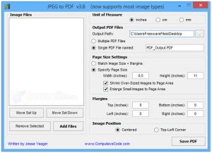 JPEG to PDF