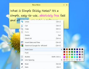 Simplestickynotes